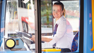 Zdjęcie zawodu Kierowczyni autobusu