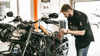 Zdjęcie zawodu Mechanik motocyklowy